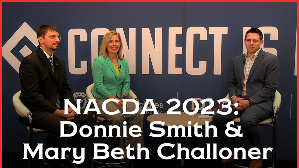 Collegiate Sports Connect: CSC 2nd VP Mary Beth Challoner and College Division Rep Donnie Smith